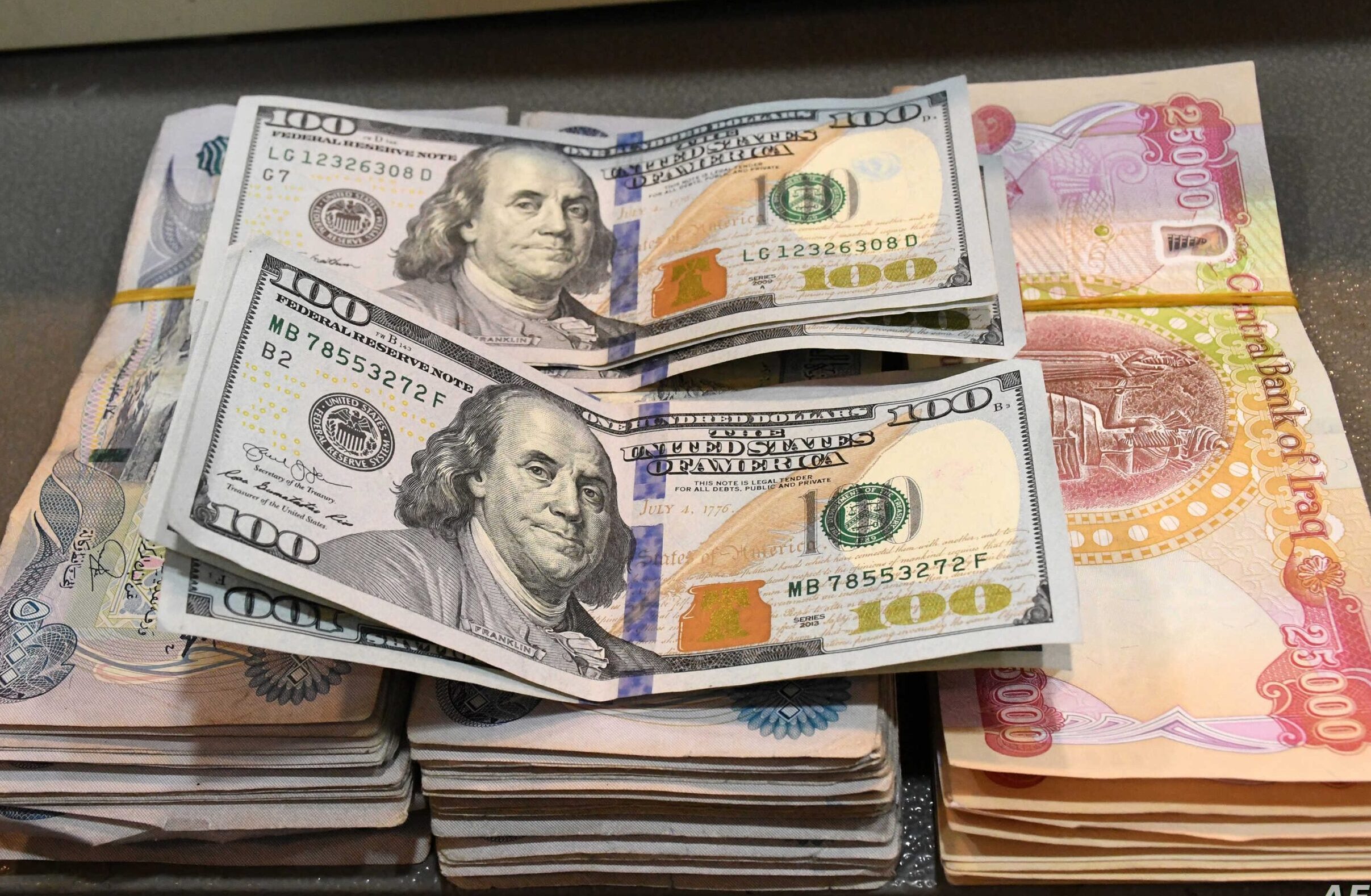 سعر الدولار في العراق في البورصات