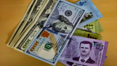 كم سعر الدولار امام الليرة السورية