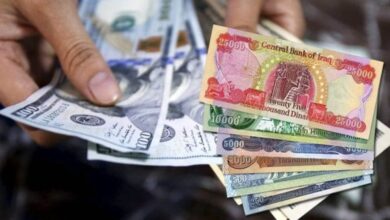 سعر الورقة بالدينار العراقي في البورصات